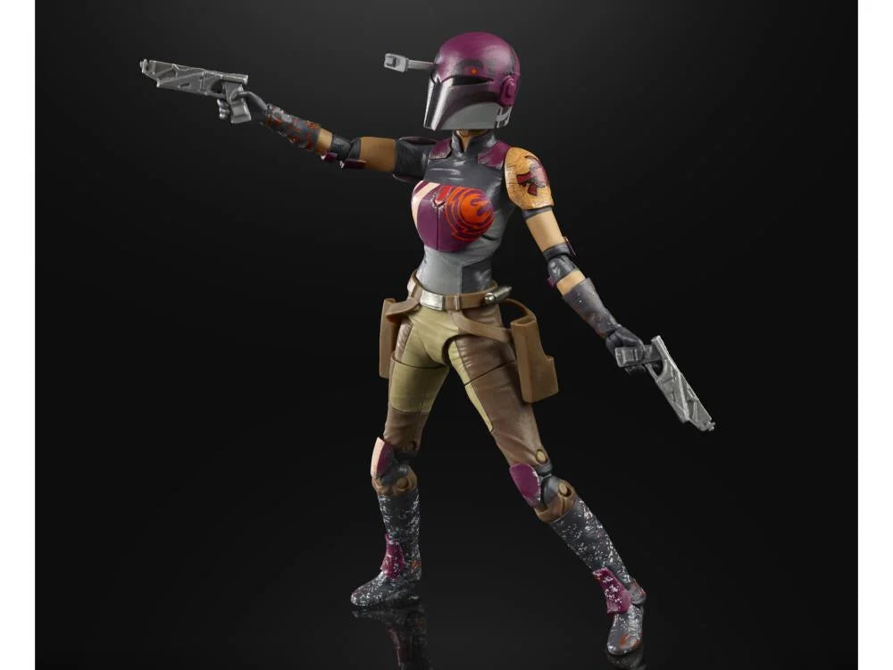 Star Wars The Black Series Sabine Wren Action Figure - 6-Inch Collectible Toy from Rebels Series | Perfect for Display, Cosplay & Star Wars Fans