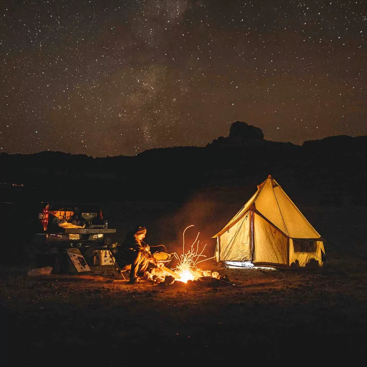 10' Regatta Bell Tent - Waterproof Canvas Camping Tent for Outdoor Adventures, Family Gatherings & Glamping