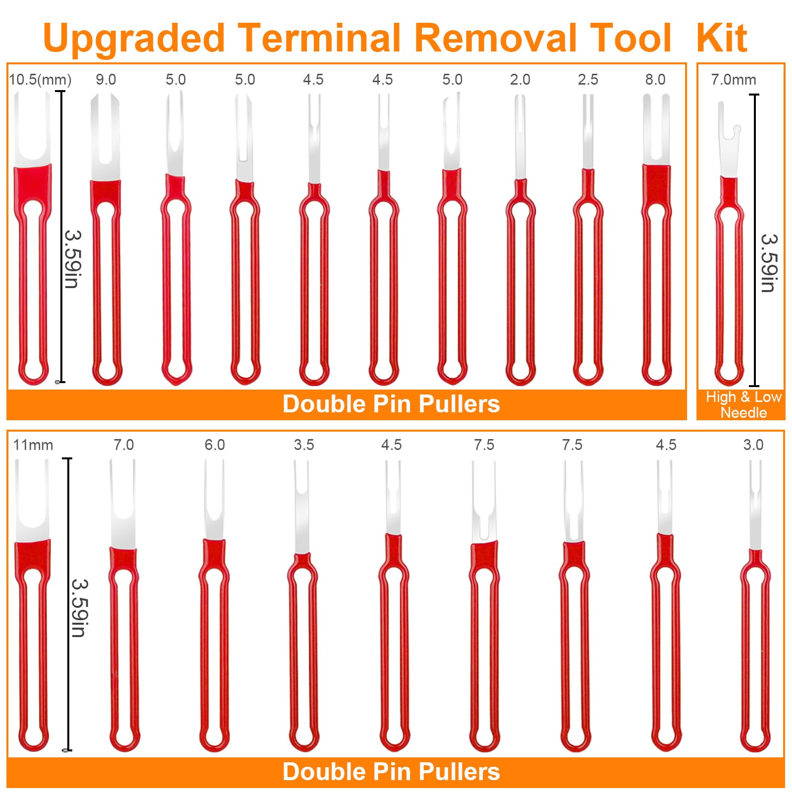 41Pcs Terminal Removal Tool Kit for Automotive & Household Devices