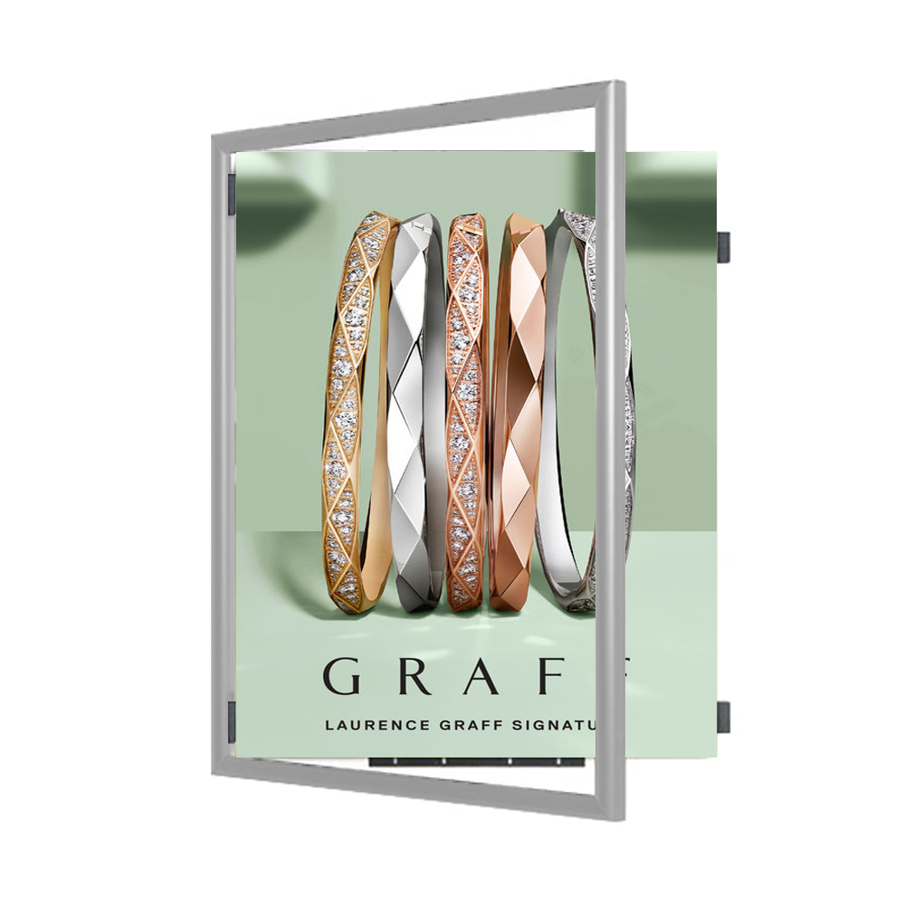 10x12 Poster Frame - SwingFrame Wide Face Display for Art, Photos & Posters - Perfect for Home, Office & Gallery Decor