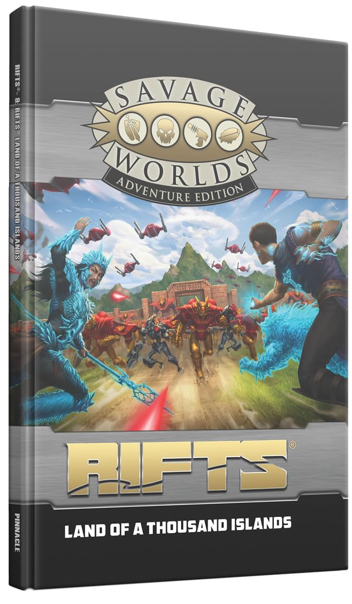 Rifts for Savage Worlds South America: Land of a Thousand Islands - RPG Adventure Book for Tabletop Gaming & Storytelling Campaigns