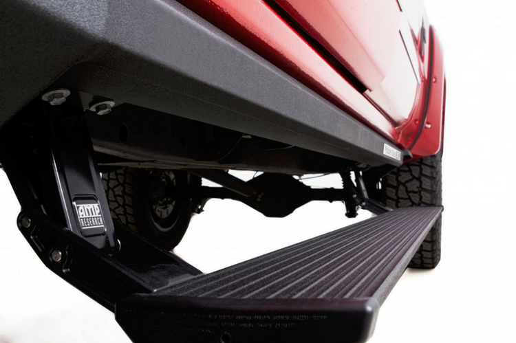 AMP Research 77154-01A PowerStep XL Running Board Plug N' Play System for 2014-2018 GMC Sierra 1500 Crew Cab | OEM Style Illumination | Easy Installation | Off-Road & Daily Driving Upgrade