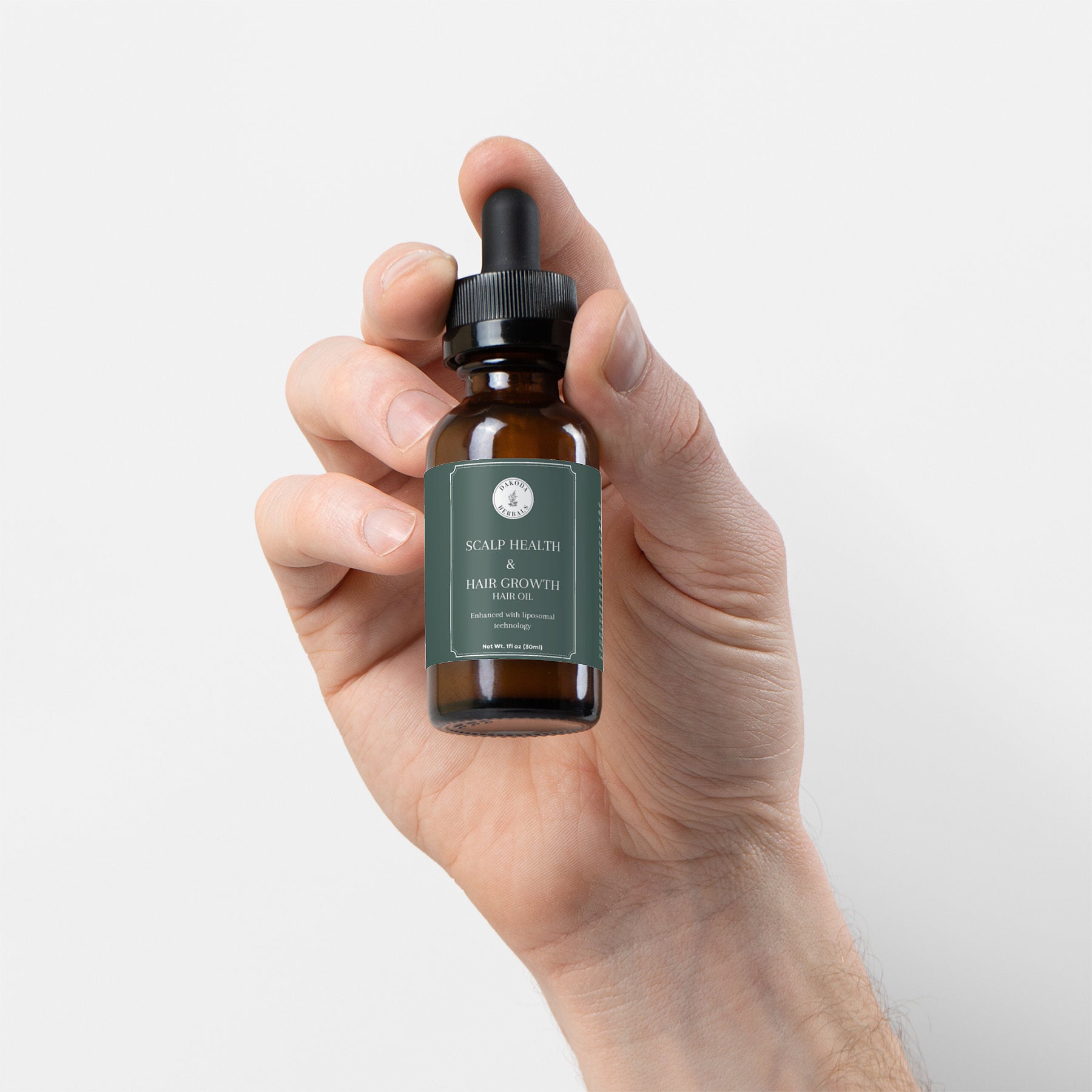 Organic Hair Growth Oil for Scalp Health - Nourishing Treatment for Dry, Damaged Hair - Promotes Thicker, Stronger Hair Growth - Perfect for Daily Hair Care Routine & Scalp Massage
