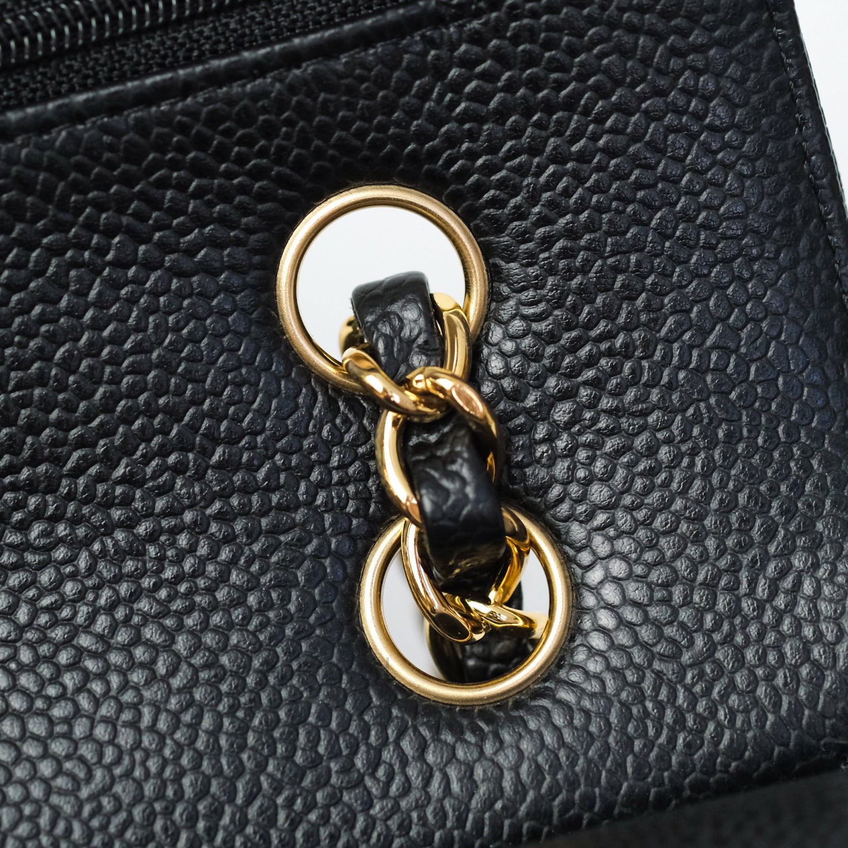 Chanel Classic Medium Double Flap Bag Black Caviar Leather with Gold Hardware - Luxury Handbag for Women, Perfect for Work, Evening Events & Special Occasions
