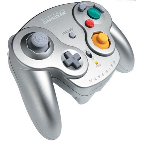 Nintendo Gamecube Wavebird Wireless Controller - Platinum (Renewed) | Wireless Gaming for Gamecube & Classic Consoles | Perfect for Retro Gaming & Collectors