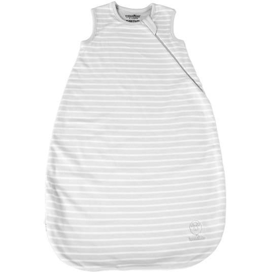 4 Season Baby Sleeping Bag - Soft Merino Wool & Organic Cotton Blend - Breathable & Hypoallergenic - Birch Gray - Perfect for Nursery, Travel & Co-Sleeping