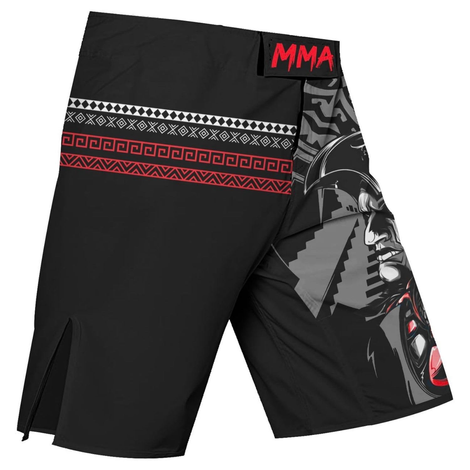 Aztec Print Breathable Jiu Jitsu Shorts for Men - Lightweight Muay Thai Training Shorts with Quick-Dry Fabric - Perfect for MMA, BJJ & Birthday Gifts