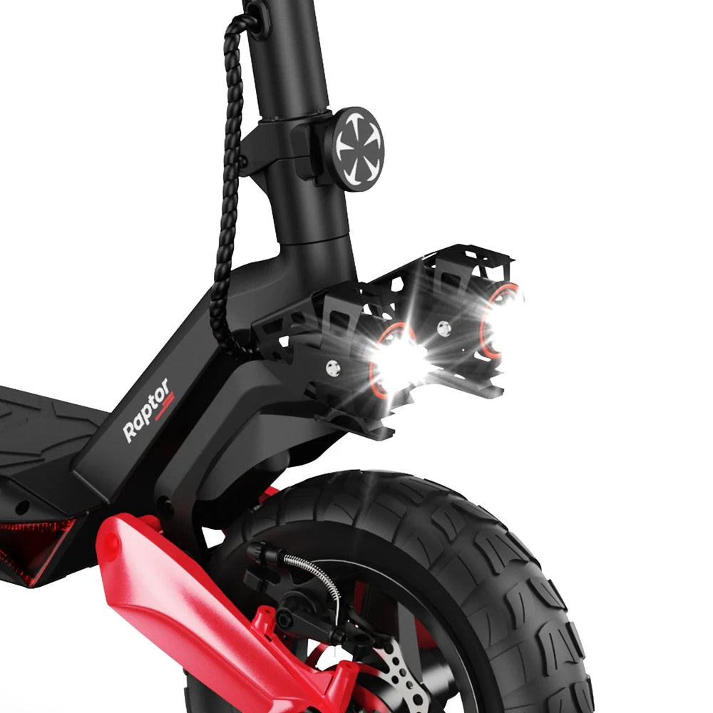 Circooter Raptor 1250W Electric Scooter for Adults - 28 MPH Top Speed & 30 Mile Range - Off-Road E-Scooter for Commuting, Adventure & Urban Exploration