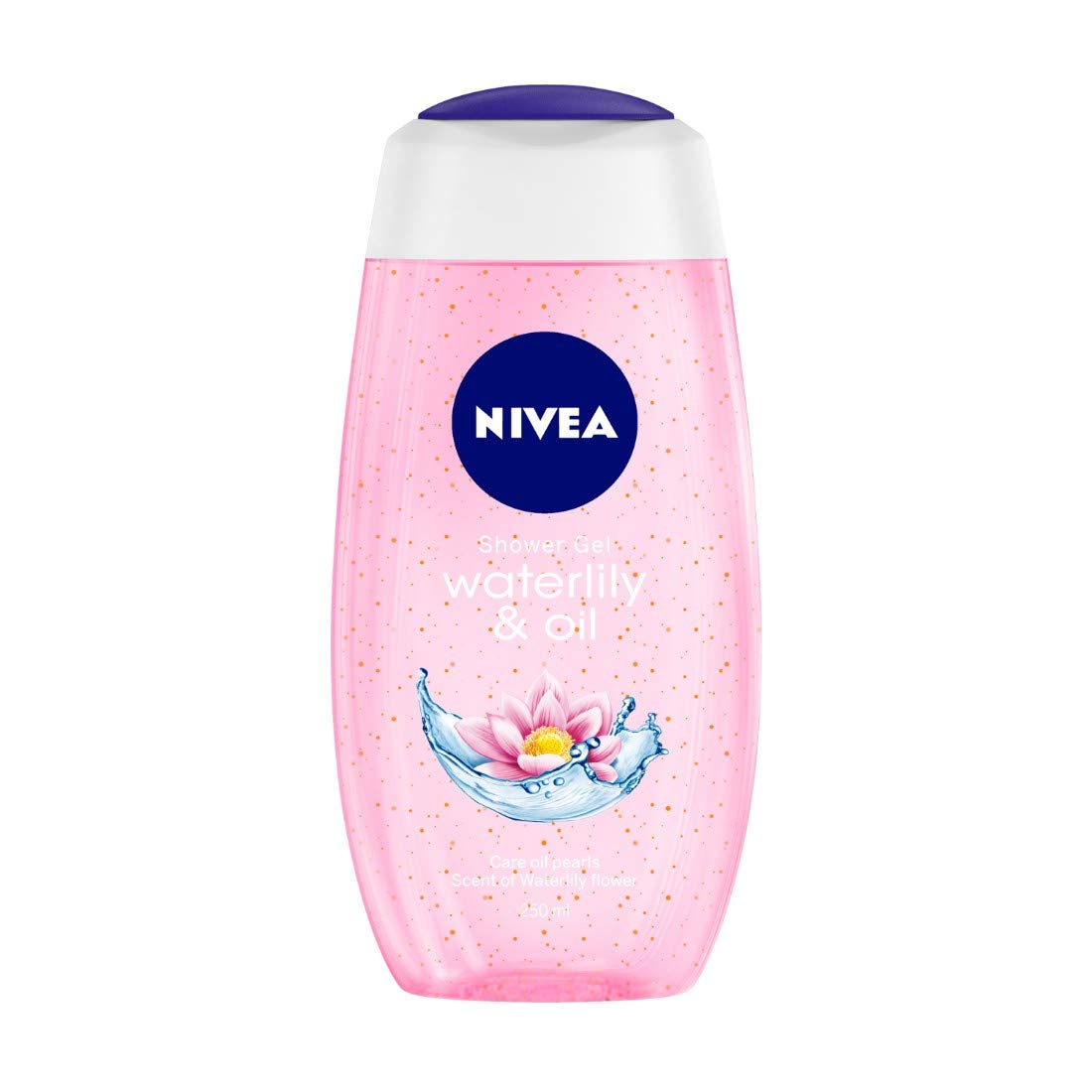 NIVEA Men Active Clean Shower Gel & Women Water Lily & Oil Body Wash - 250ml Each, Refreshing Daily Cleanser for Hydrated Skin | Perfect for Gym, Travel & Home Use