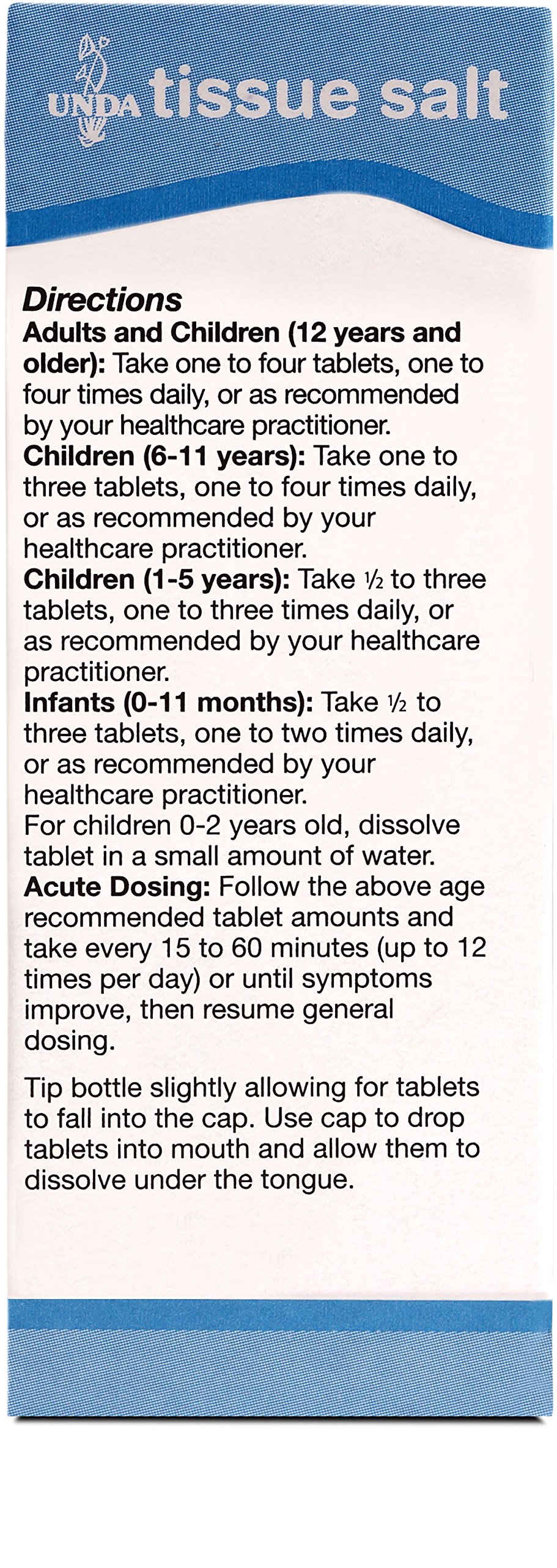 UNDA Natrium Sulfuricum 6X Homeopathic Salt Tablets - 100 Count for Temporary Relief of Mild Indigestion & Digestive Discomfort | Natural Remedy for Bloating, Gas & Upset Stomach | Perfect for Travel, After Meals & Digestive Support
