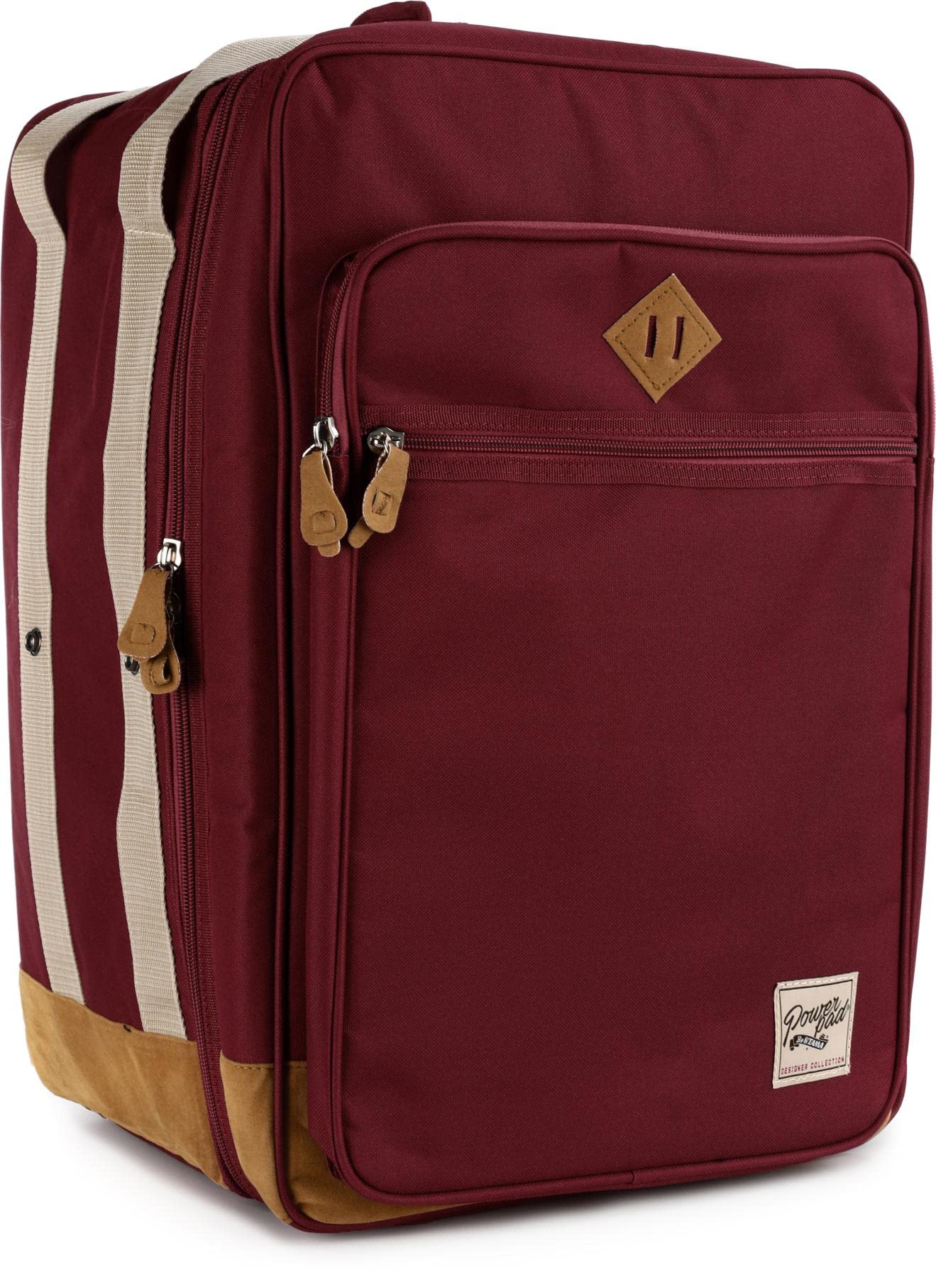 Tama Power Pad Designer Collection Cajon Bag - Wine Red | Premium Drum Accessory for Musicians & Performers | Perfect for Gigs, Practice & Travel