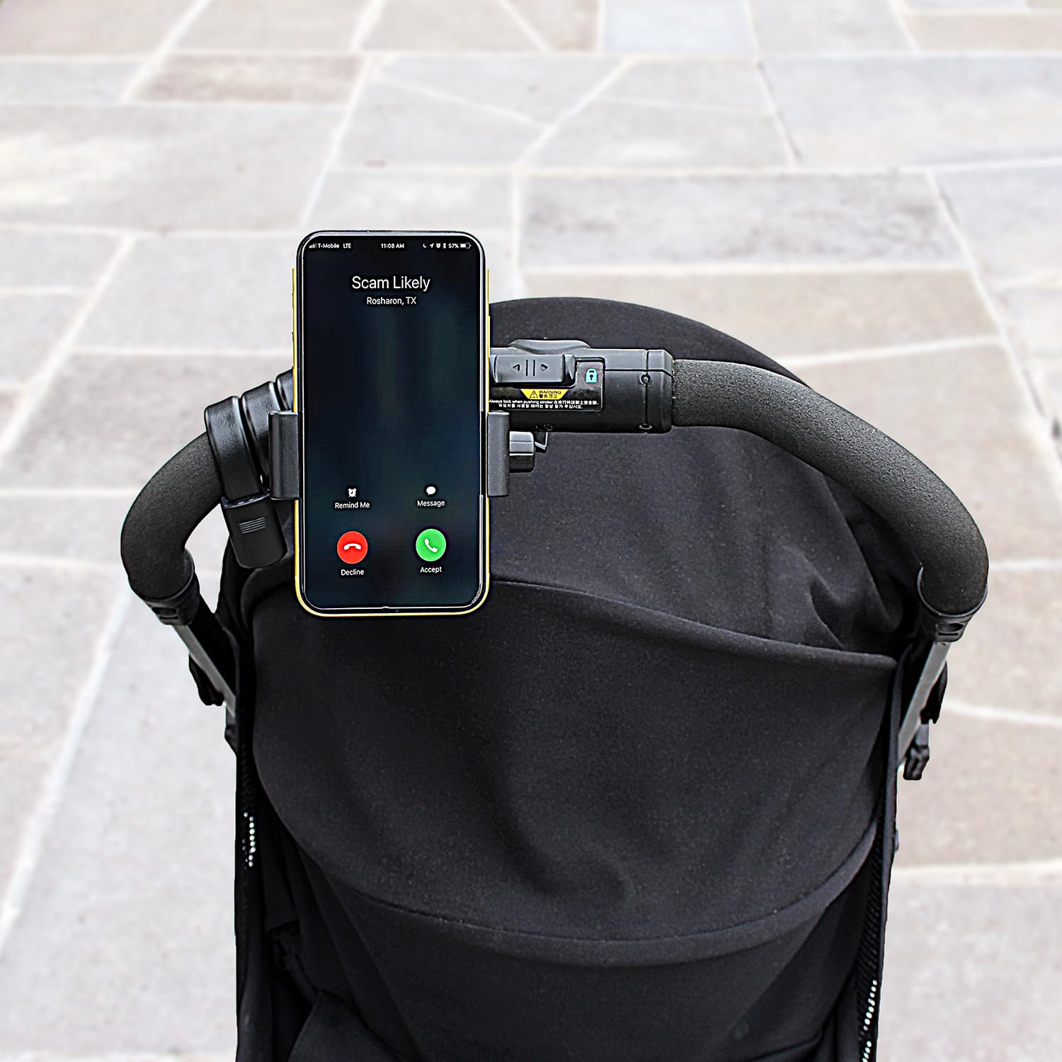 Adjustable Gooseneck Phone Mount Holder - Universal Clip Stand for iPhone, Samsung & Smartphones - Perfect for Mic Stands, Baby Strollers, Treadmills, Shopping Carts, Bikes, Cars, Boats & Golf Carts - Ideal for Video Calls, Live Streaming, Workouts & Travel
