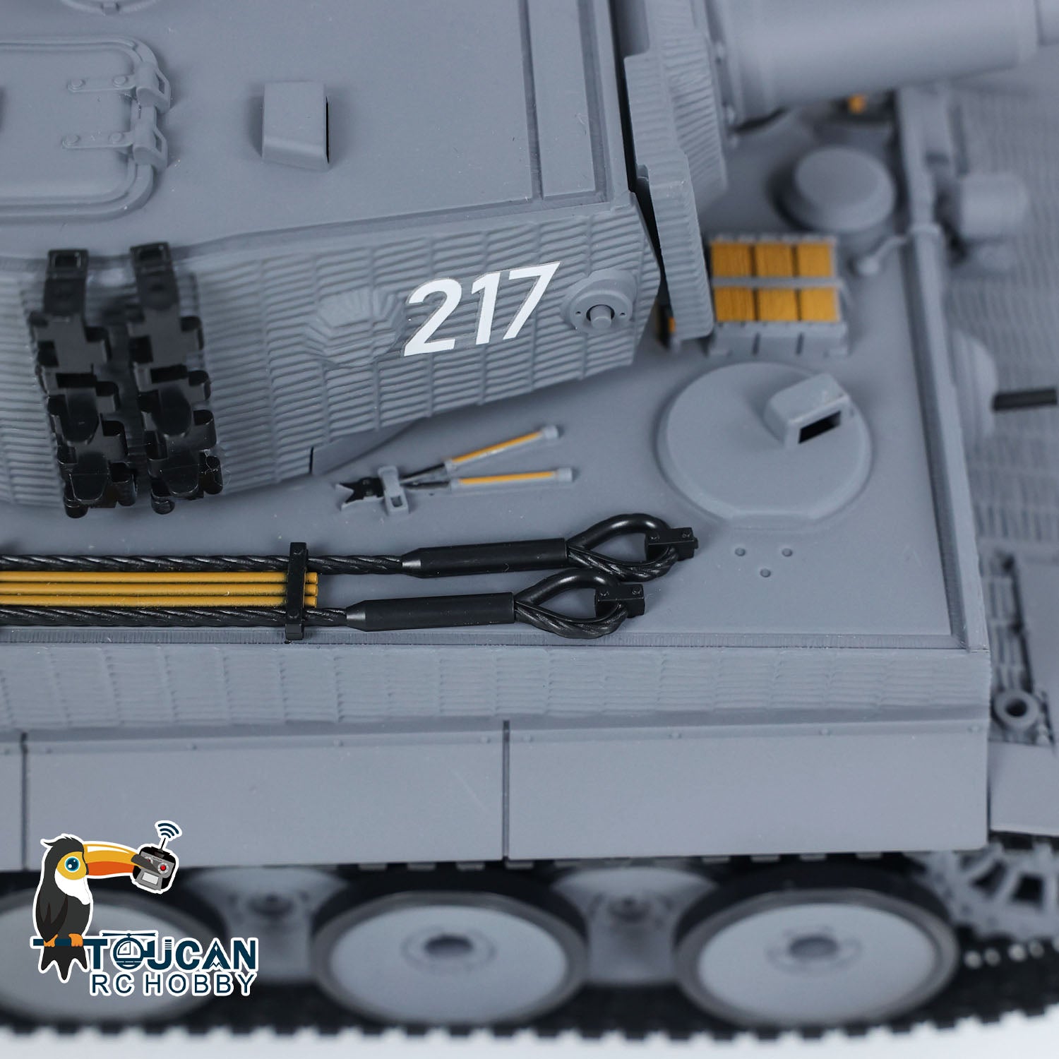 Taigen 1/24 Scale RC Battle Tank Tiger I - Remote Control Military Tank Model with Infrared Combat & LED Flash, Rechargeable Battery (Fast Free Shipping) | Perfect for Collectors, Wargaming & Indoor Battles