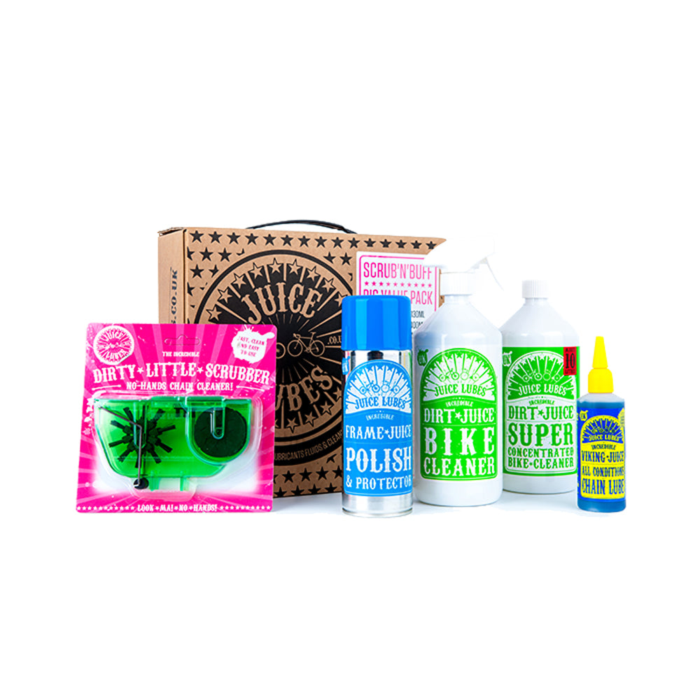 Juice Lubes Scrub & Buff Pack - Exfoliating Body Scrub for Smooth Skin | Natural Ingredients for Spa & Home Skincare Routine