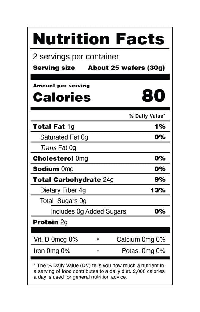 Kalan - Amaranth Flour Wafer Thins - Low Calorie Healthy Snacks - Gluten Free Mexican Crisps - No Sugar Added (Cappuccino Flavor, 6 Pack) - Perfect for Keto Diet, Weight Loss & On-the-Go Snacking