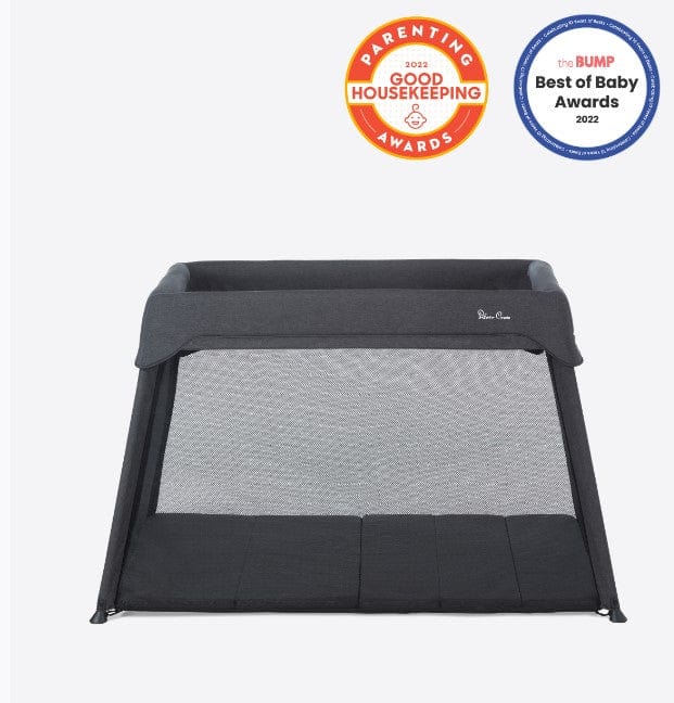 Silver Cross Slumber Sleep and Go Crib Sheet - White Large Size | Soft Breathable Fitted Crib Mattress Cover for Baby Nursery & Travel | Perfect for Cribs, Bassinets, and Pack 'n Plays