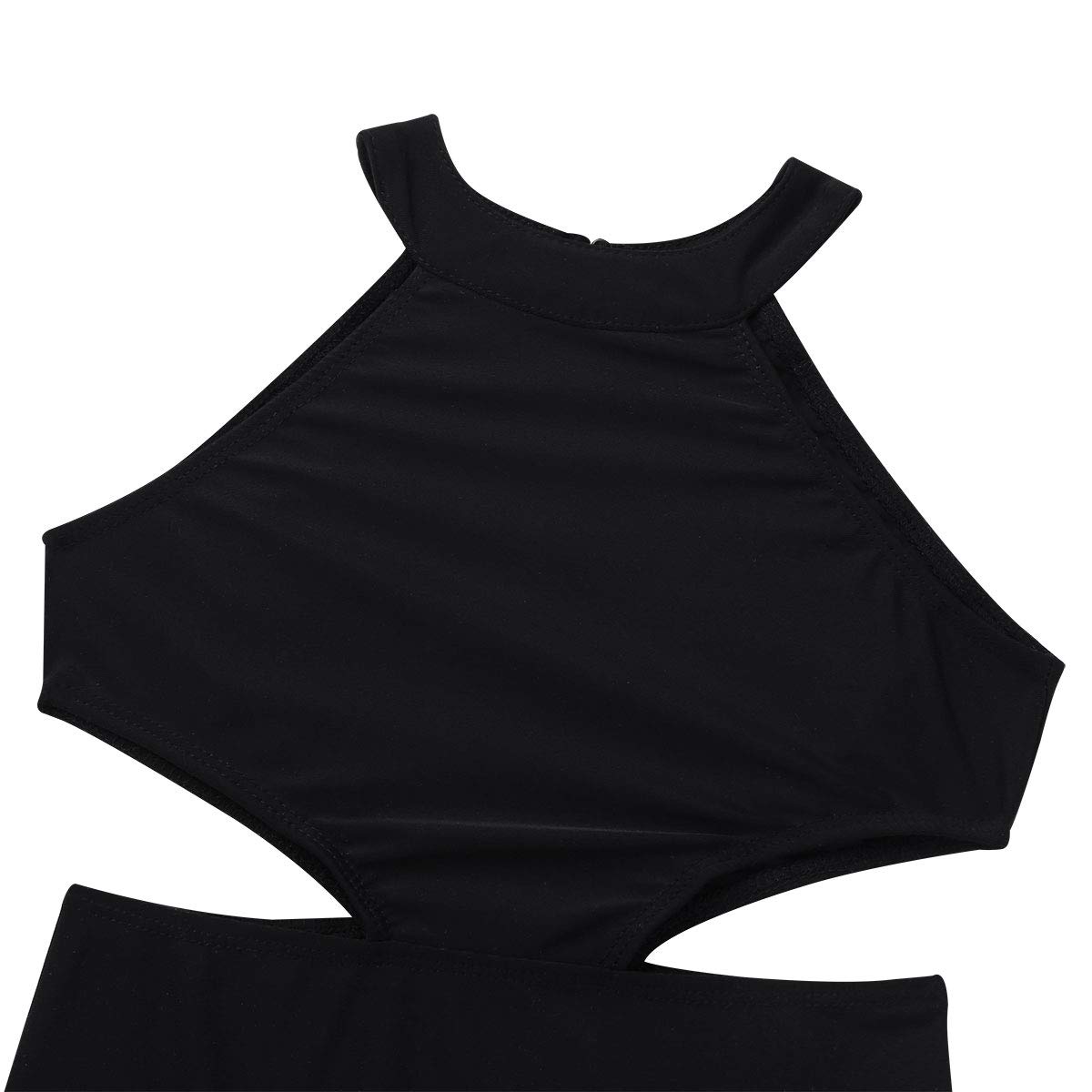 Girls Ballet Leotard with Cutout Back - Breathable Tank Top for Dance, Gymnastics & Performance - Perfect for Ballet Class, Recitals & Dance Competitions