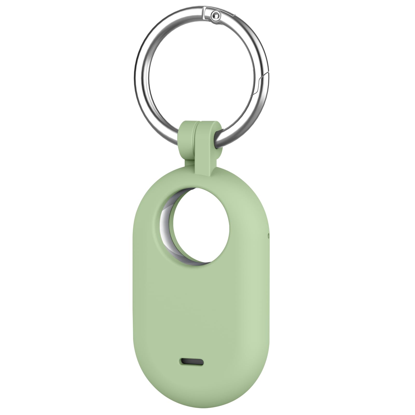 Vancle Waterproof Silicone AirTag Case for Dog Collar - Compatible with Samsung Galaxy Smart Tag 2, Pet Tracking Device Holder (Green) | Perfect for Outdoor Adventures, Dog Walking & Pet Safety
