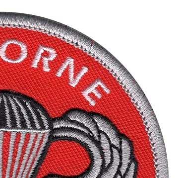 Army Airborne All The Way Patch - Military Morale Badge for Uniforms, Hats & Backpacks - Perfect for Veterans, Airborne Soldiers & Military Enthusiasts