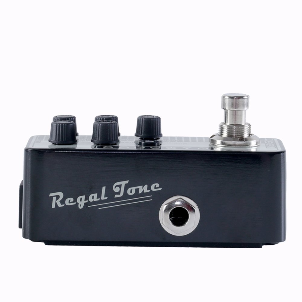 MOOER 010 Two Stone Guitar Digital Preamp Pedal - Professional Multi-Effects Processor for Electric Guitar, Bass & Acoustic - Perfect for Live Performances, Studio Recording & Home Practice
