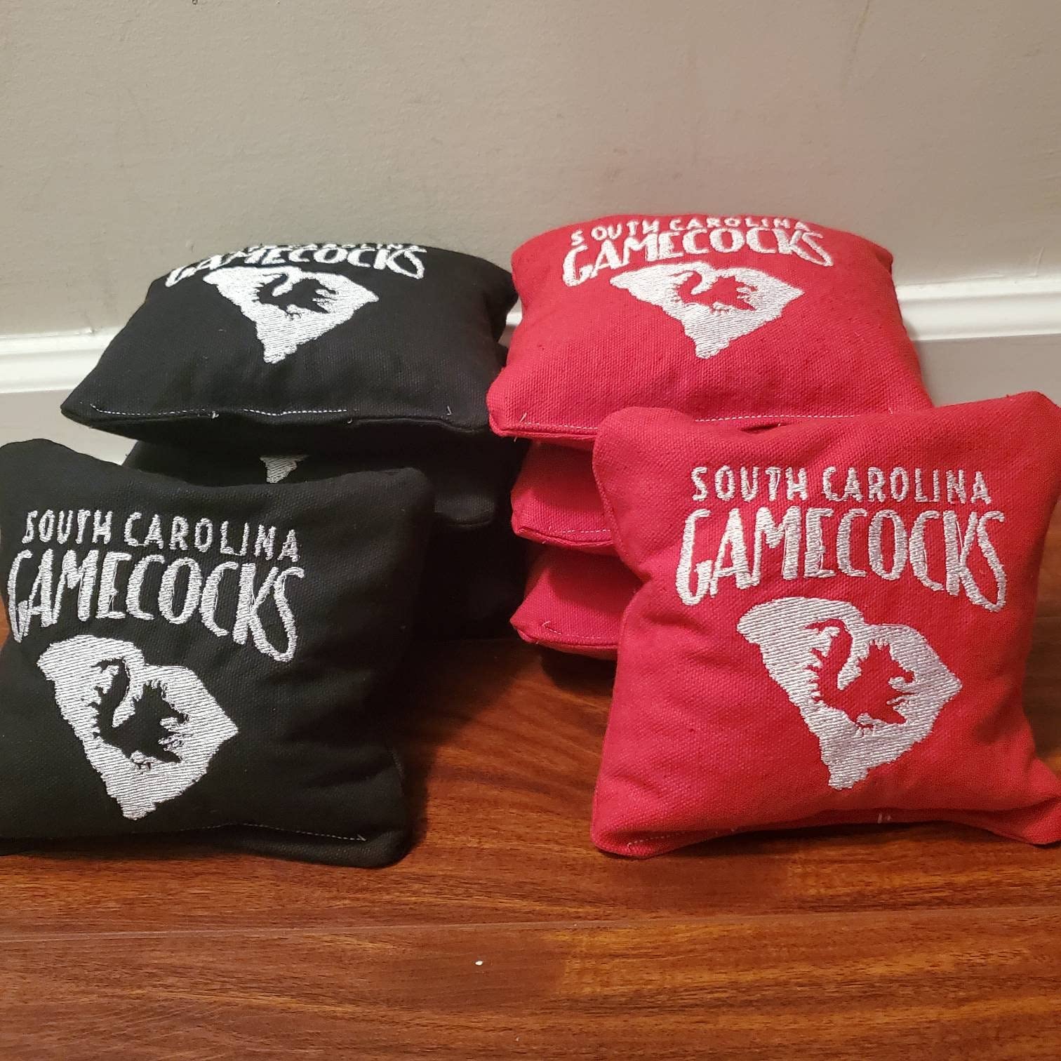 USC Gamecorn Cornhole Bags Set of 8 - Premium Bean Bags for Outdoor Tailgating, Backyard Games, and College Football Parties