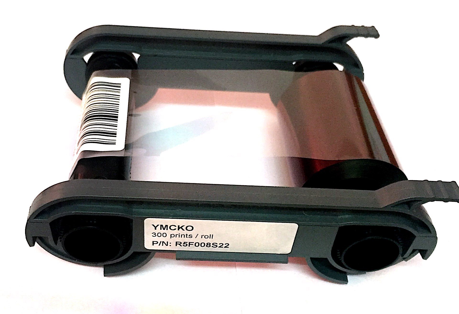 Evolis R5F008AAA YMCKO Color Ribbon - Compatible with Primacy Printer, 300 Prints per Roll (Ideal for ID Card Printing, Security Badges & Access Control Systems)