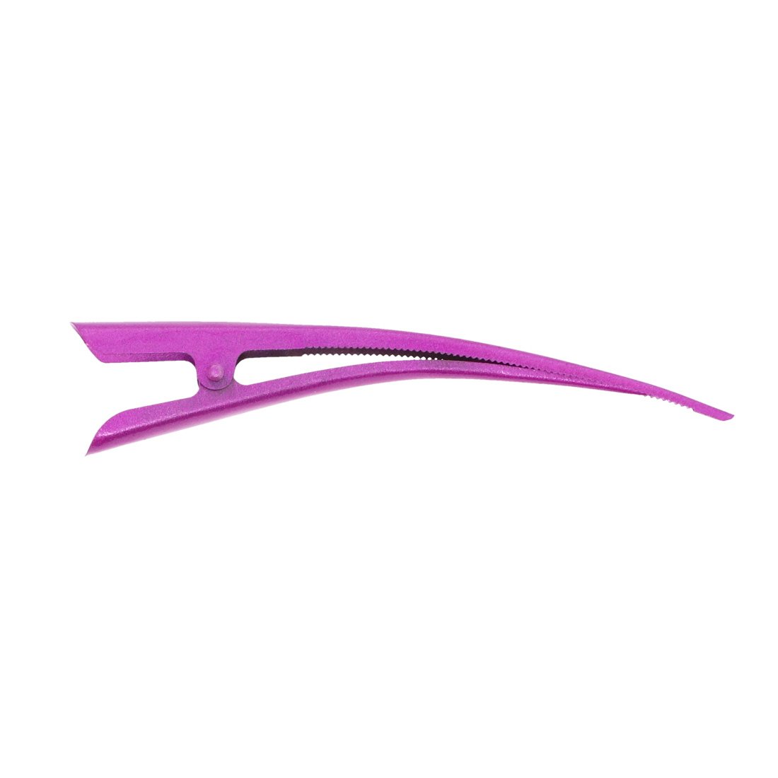 5 Inch Long Metallic Concord Beak Hair Clips for Women - Set of 6 - Hot Pink - Perfect for Parties, Weddings, and Everyday Styling