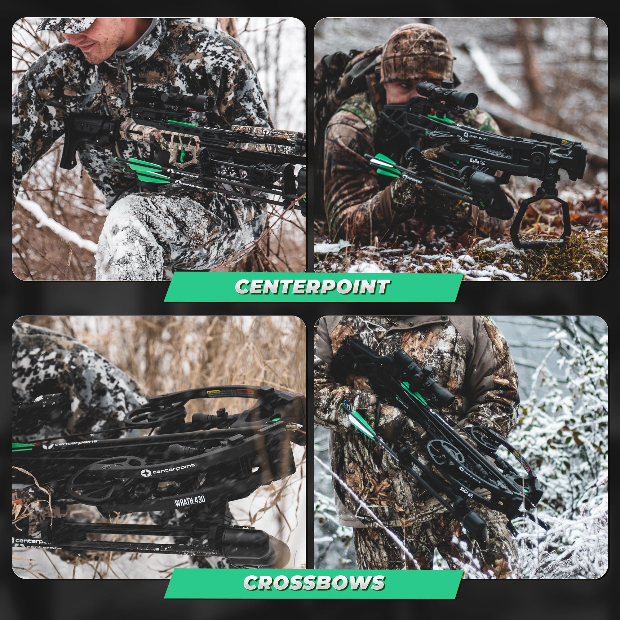 Premium CenterPoint Archery Hybrid Crossbow Case - Durable Protection for Crossbows - Perfect for Hunting, Target Practice & Outdoor Adventures
