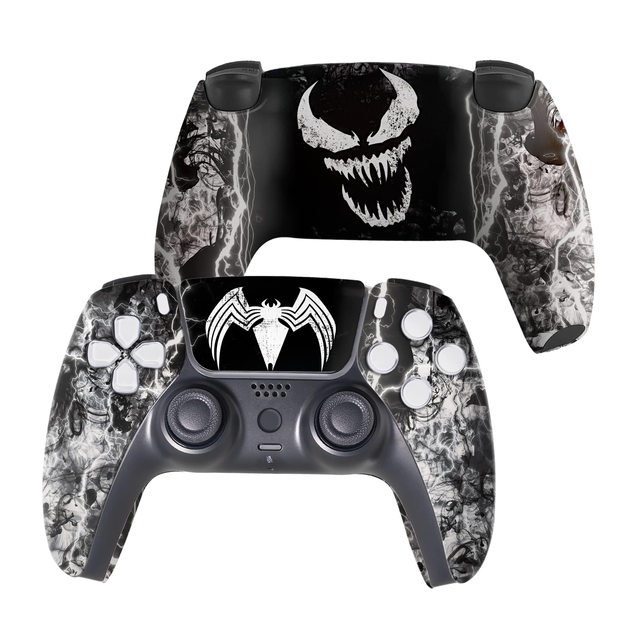 Custom Wireless PS5 Controller for Playstation 5 Console - Hydro-Dip Printed Gamepad with Premium Grip | USA Made | Perfect for Gaming, Streaming & Esports Tournaments