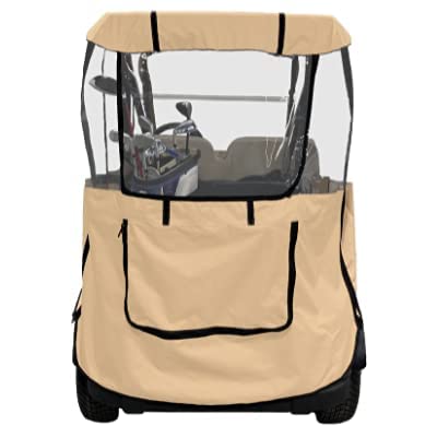 Premium Golf Cart Cover for Yamaha Drive & Drive 2 - Waterproof, UV Resistant, Portable & Drivable 4-Sided Protection - Ideal for Outdoor Storage & Travel