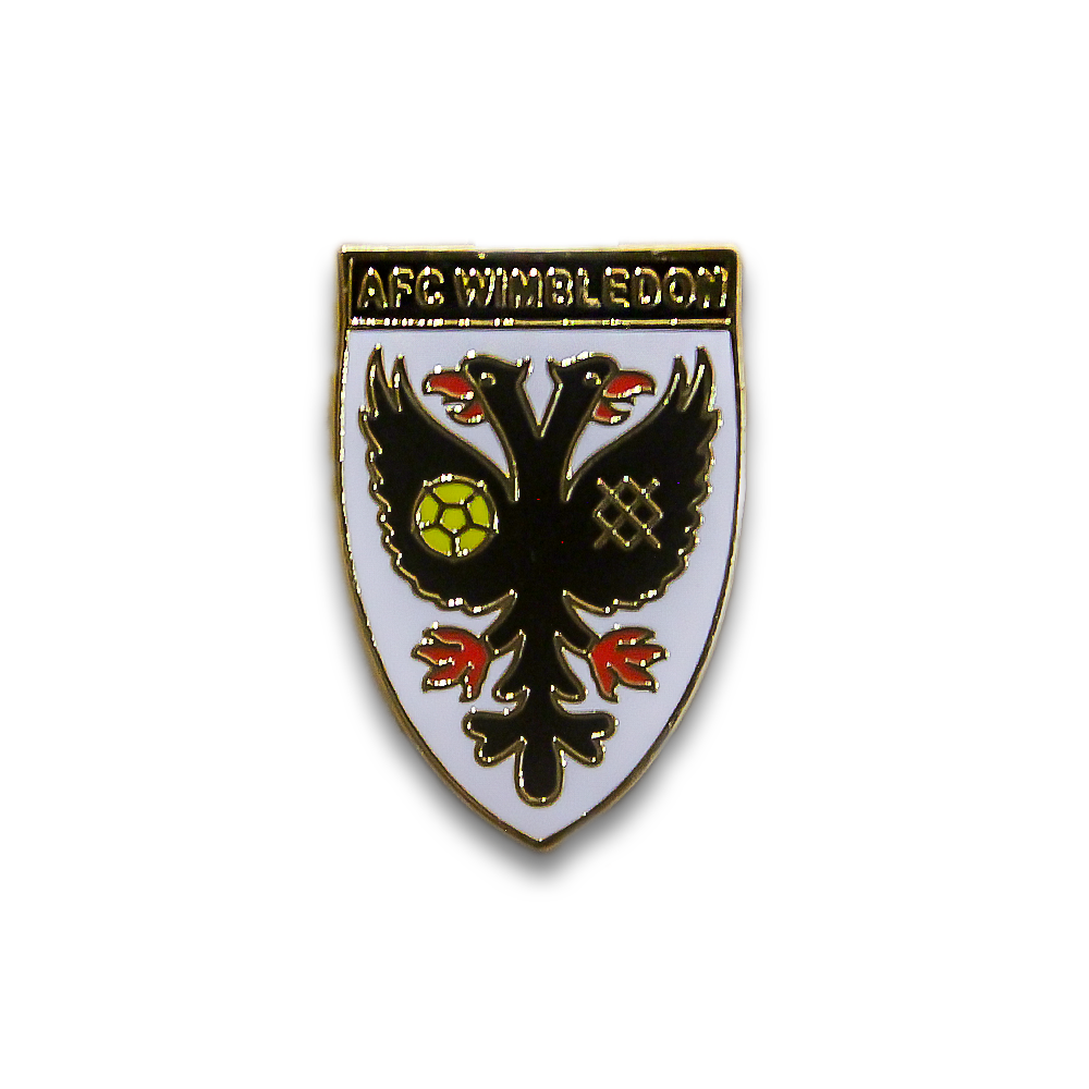 AFC Wimbledon Pin Badge - Official Collectible Enamel Lapel Pin - Perfect for Fans, Gifts & Memorabilia - Wear at Games, Events & as a Fashion Accessory