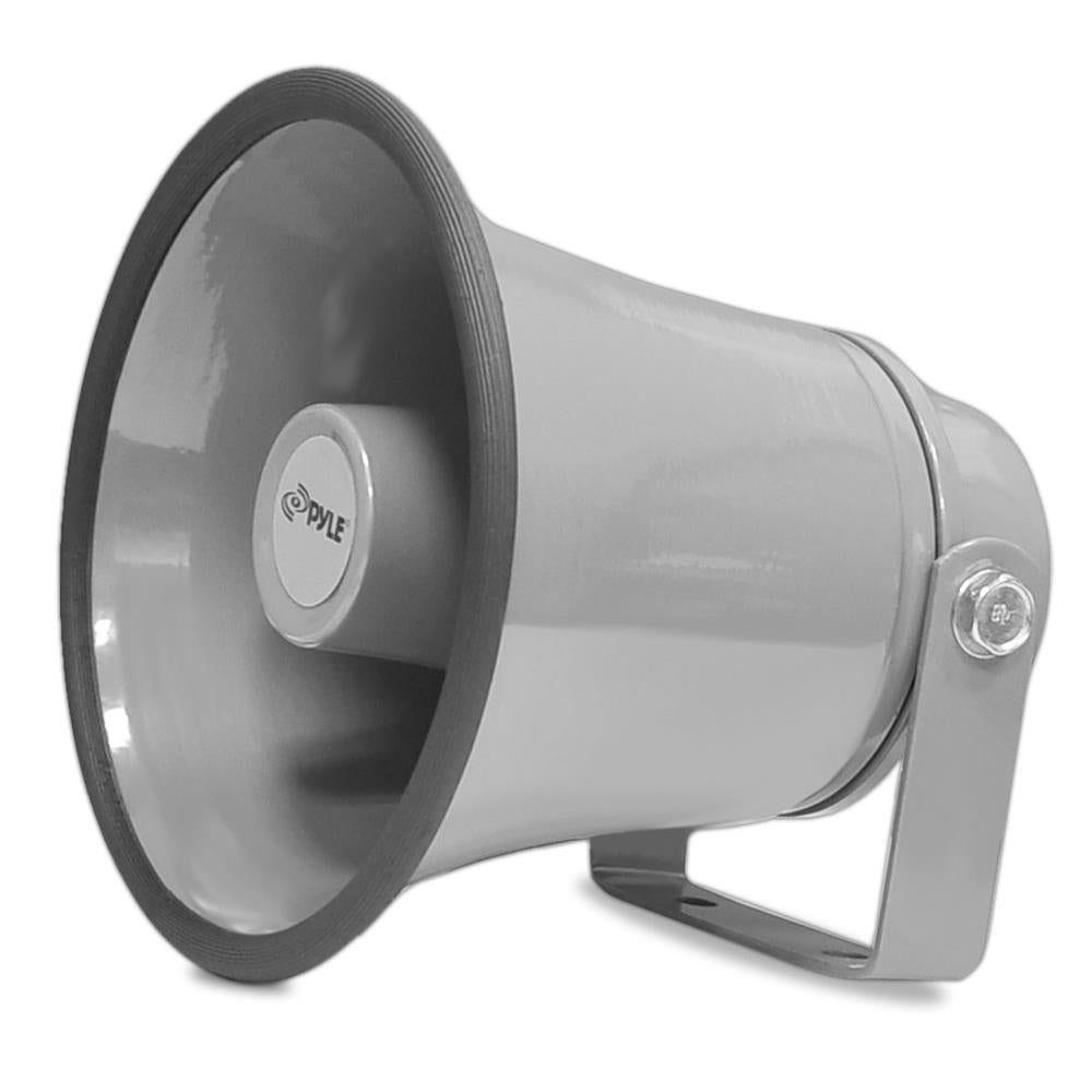 6.3'' Indoor Outdoor PA Horn Speaker - High Power Weatherproof Loudspeaker for Public Address, Events, and Emergency Announcements