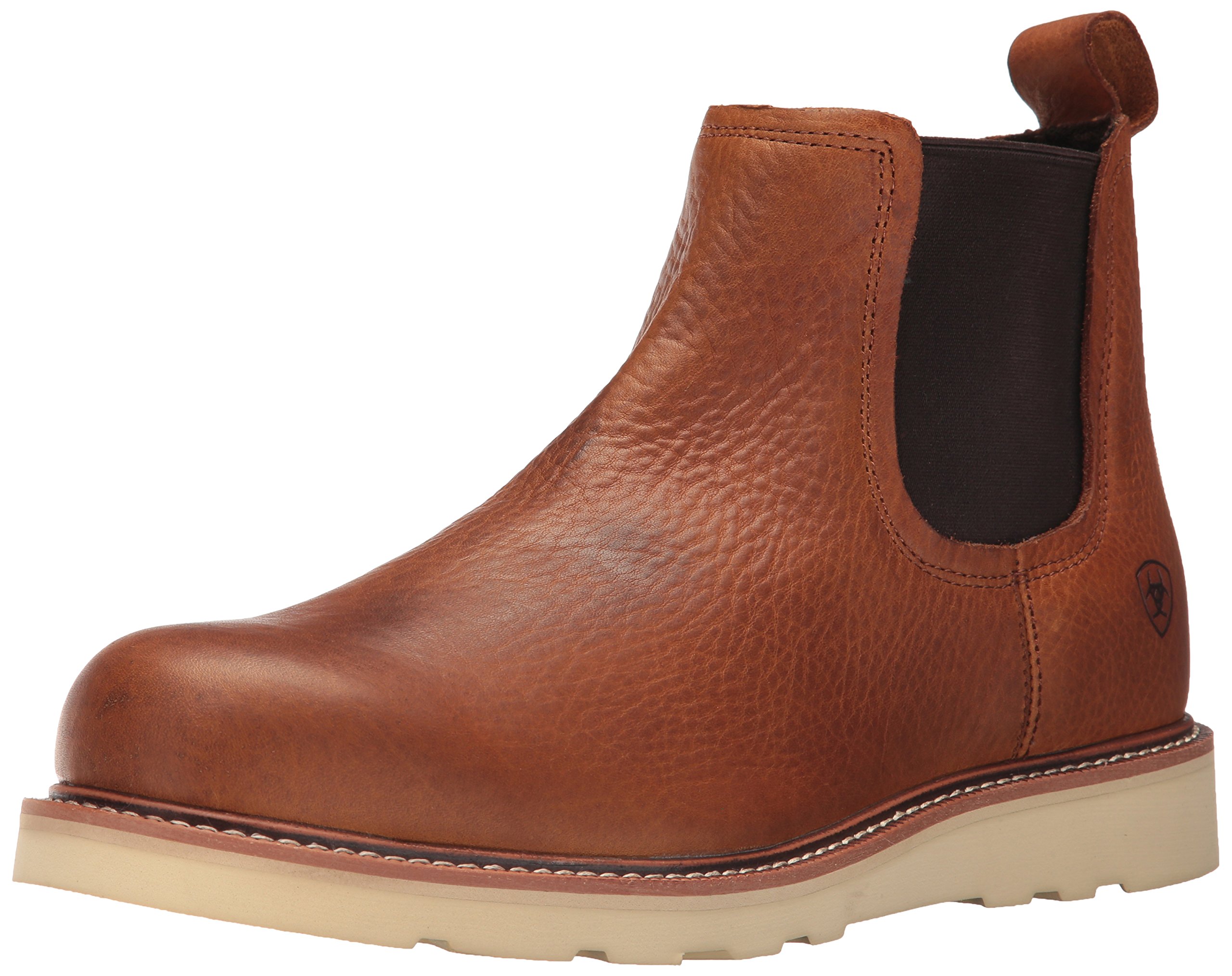 Ariat Rambler Recon Men's Square Toe Western Work Boots - Durable Leather Cowboy Boots for Ranch Work, Riding & Outdoor Activities