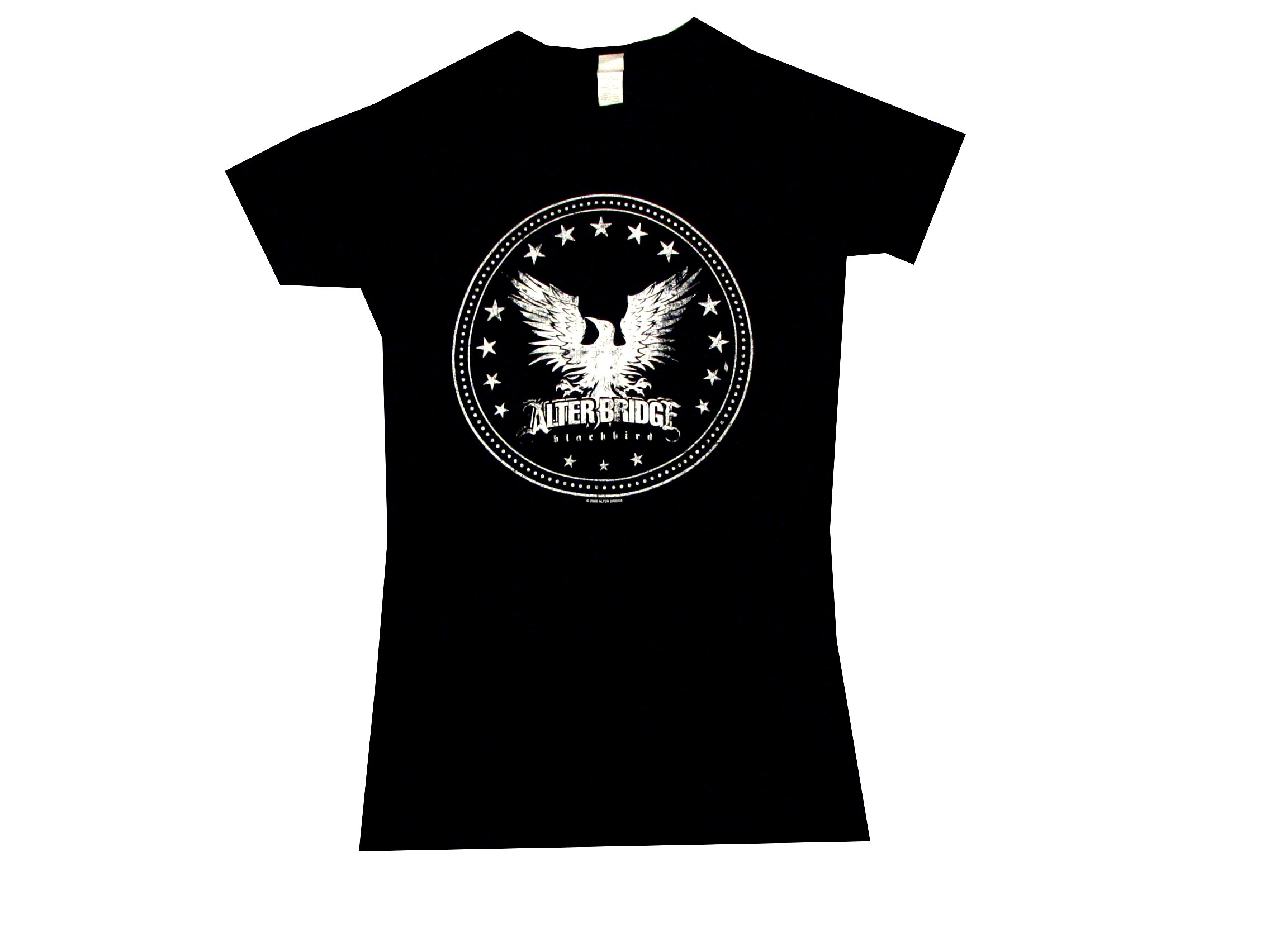 Alter Bridge Blackbird Graphic T-Shirt for Men - XL Size, Black Cotton Band Tee - Perfect for Concerts, Rock Music Fans & Casual Wear