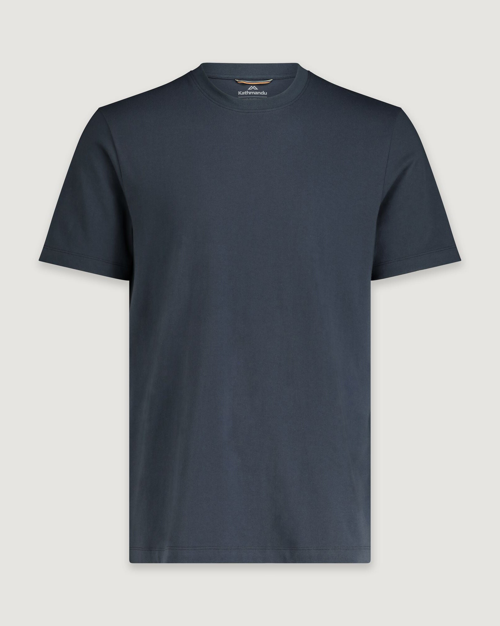 KMD Solid Men's Short Sleeve T-Shirt - Comfortable Cotton Crew Neck Tee for Casual Wear, Gym & Everyday Use