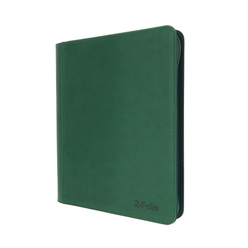 BCW Z-Folio 9-Pocket LX Toploader Trading Card Album - Premium Storage for Sports Cards, Pokemon & MTG - Perfect for Collectors & Game Nights