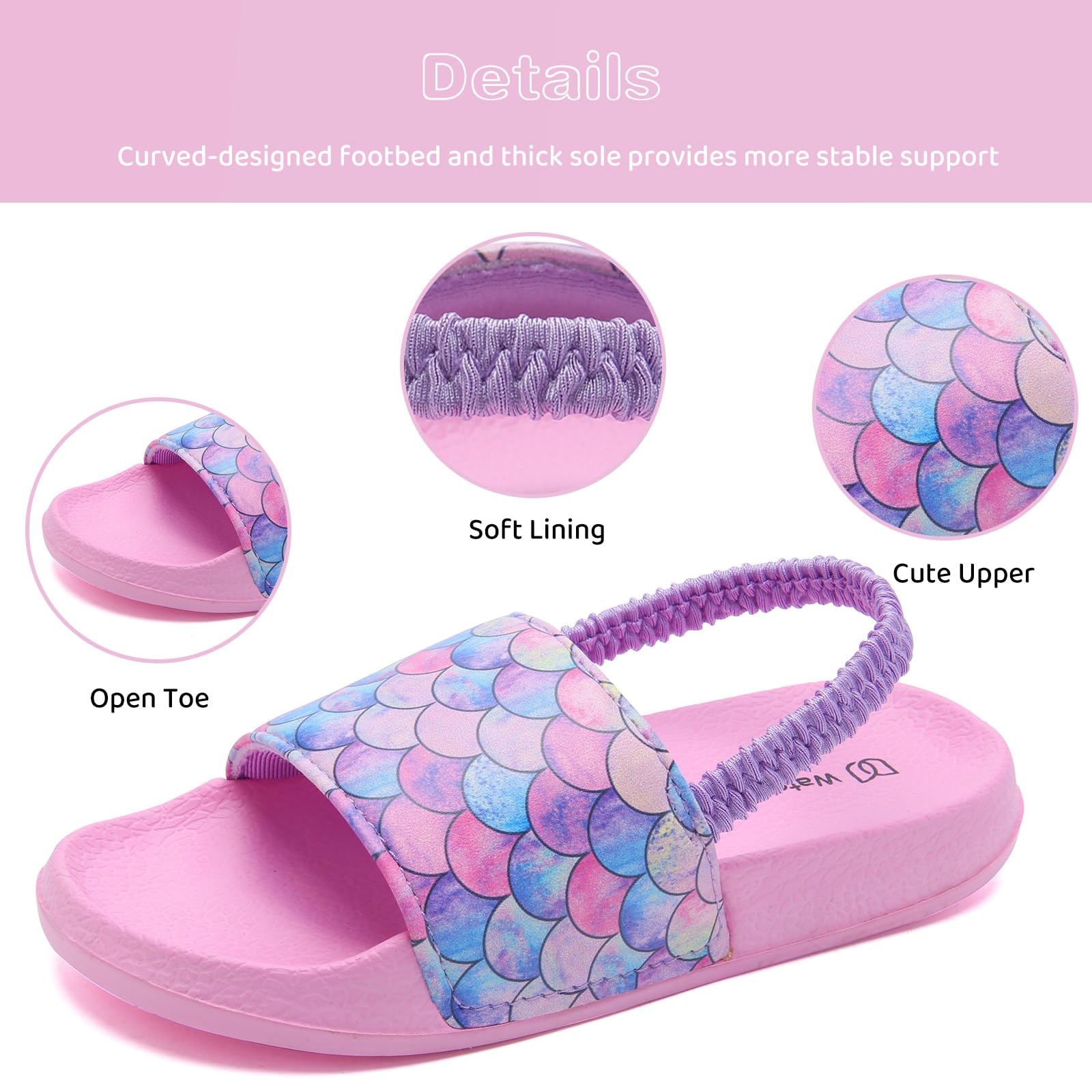 WateLves Kids Water Shoes for Toddler Boys & Girls - Non-Slip Swim Sandals for Beach, Pool & Outdoor Play - Lightweight & Comfortable Slippers for Summer Activities