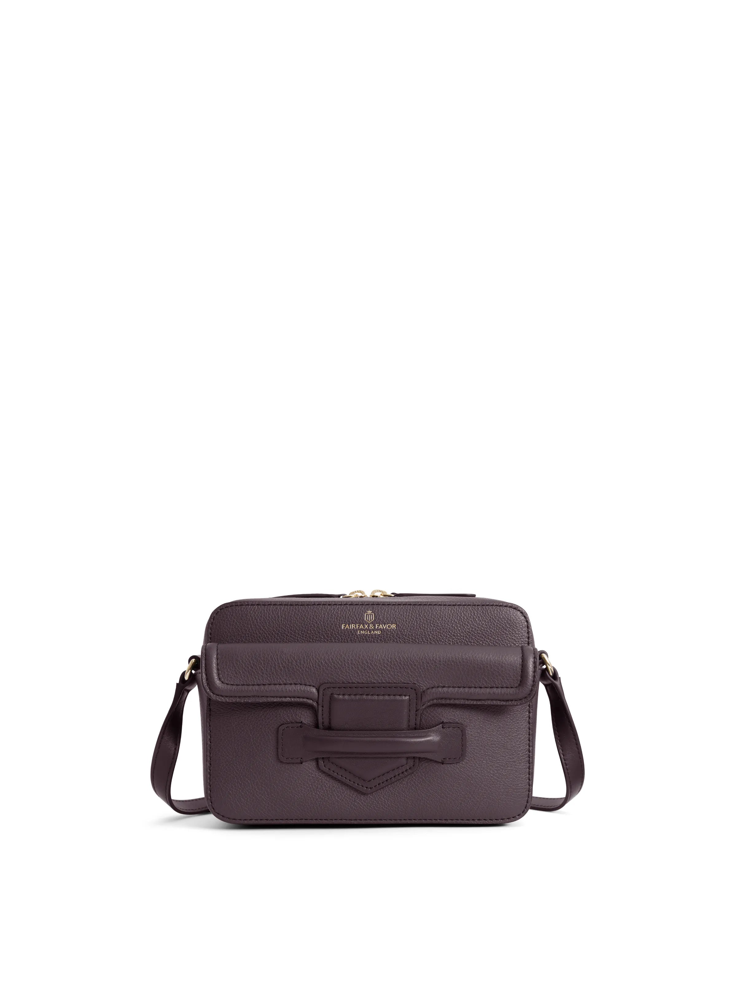 Massingham Cross Body Bag - Genuine Chocolate Brown Leather Handbag for Women - Perfect for Everyday Use, Travel & Shopping