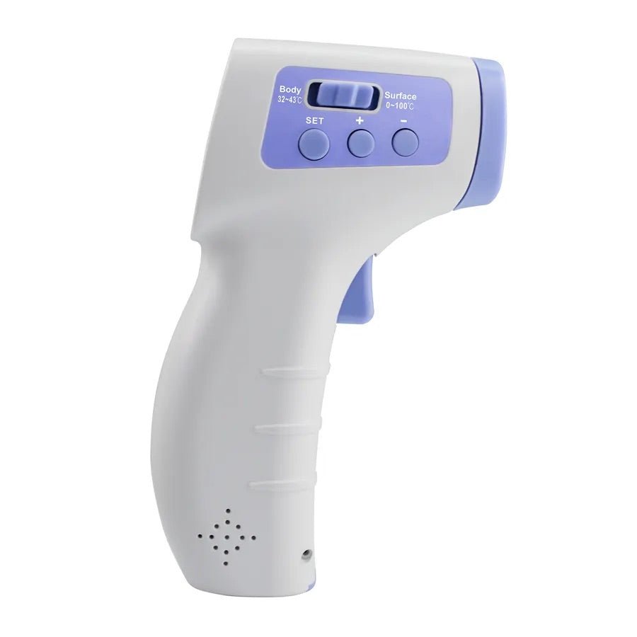 Non-Contact Dual Use Infrared Thermometer for Adults & Kids - Fast & Accurate Forehead/Ear Temperature Reading - FDA & CE Certified - Perfect for Home, Office, Travel & Medical Use