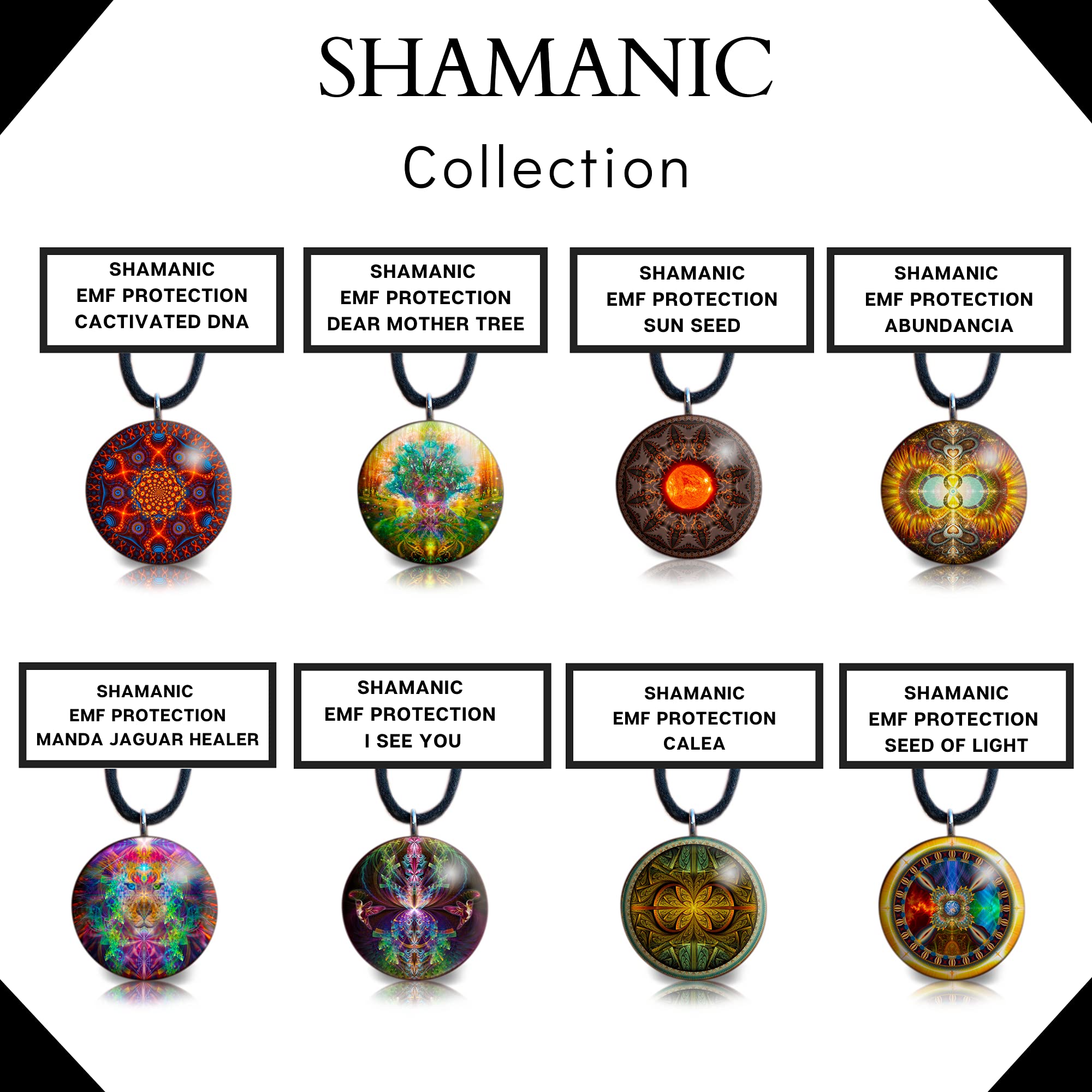 Orgone Energy Pendant Necklace - Natural Healing Orgonite Amulet with Tesla Coil Technology for EMF Protection & Positive Energy - Perfect for Meditation, Spiritual Balance & Daily Wear