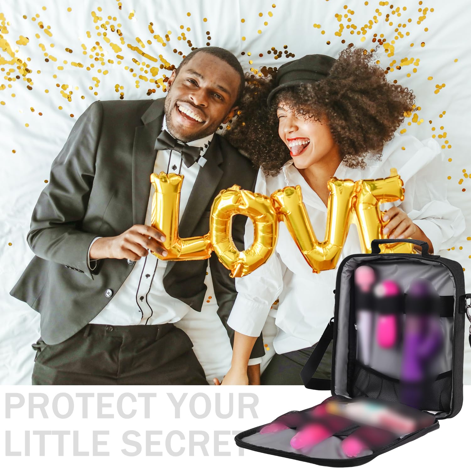 Premium Toy Storage Bag for Private Toys - Waterproof & Durable Organizer for Adult Toys, Sex Toys, and Intimate Accessories - Perfect for Discreet Storage at Home or Travel