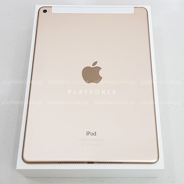 Apple iPad Air 2 16GB Wi-Fi + Cellular - Gold (Renewed) | Thin & Light Tablet for Work, Travel & Entertainment
