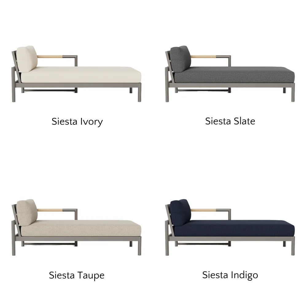 Breeze XL Outdoor Chaise Lounge Right - Premium Patio Furniture for Poolside, Garden & Backyard Relaxation