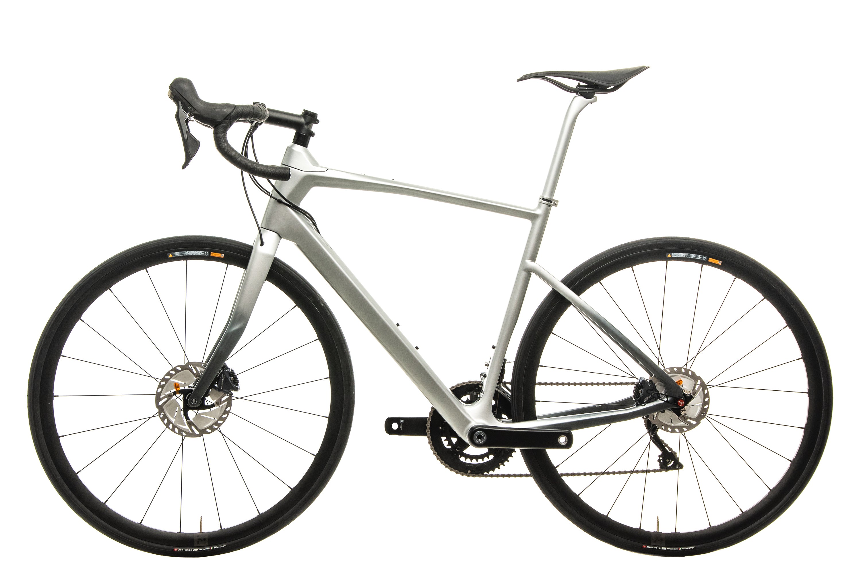 Argon 18 Krypton GF Disc Road Bike - Mercedes Benz Style Silver 47, Medium Size (2019 Model) | Perfect for Commuting, Fitness Training & Long-Distance Cycling