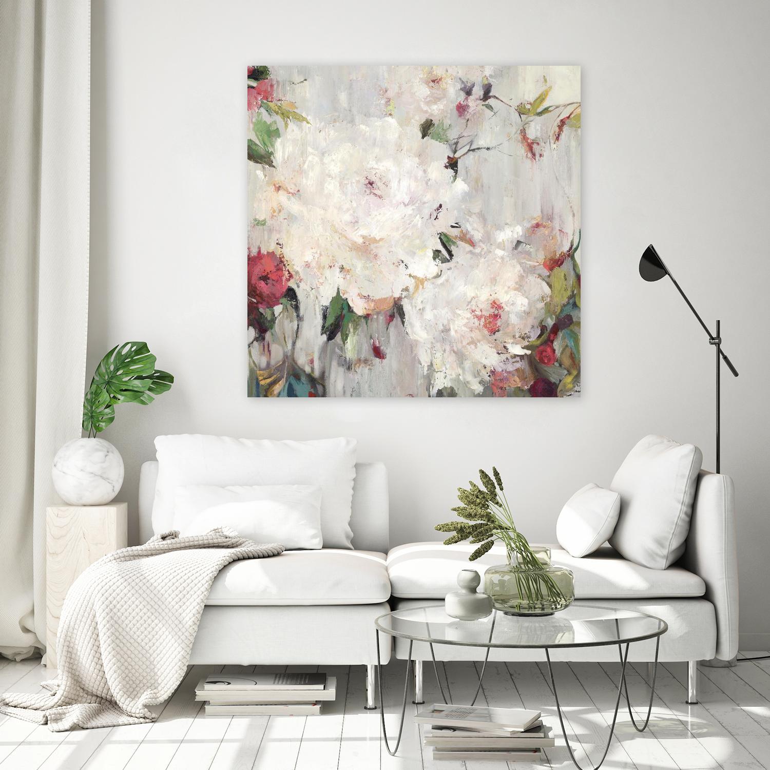 Big Bouquette III - Premium Artificial Flower Arrangement for Home Decor, Weddings & Events | Elegant Floral Centerpiece for Dining Table, Living Room & Office