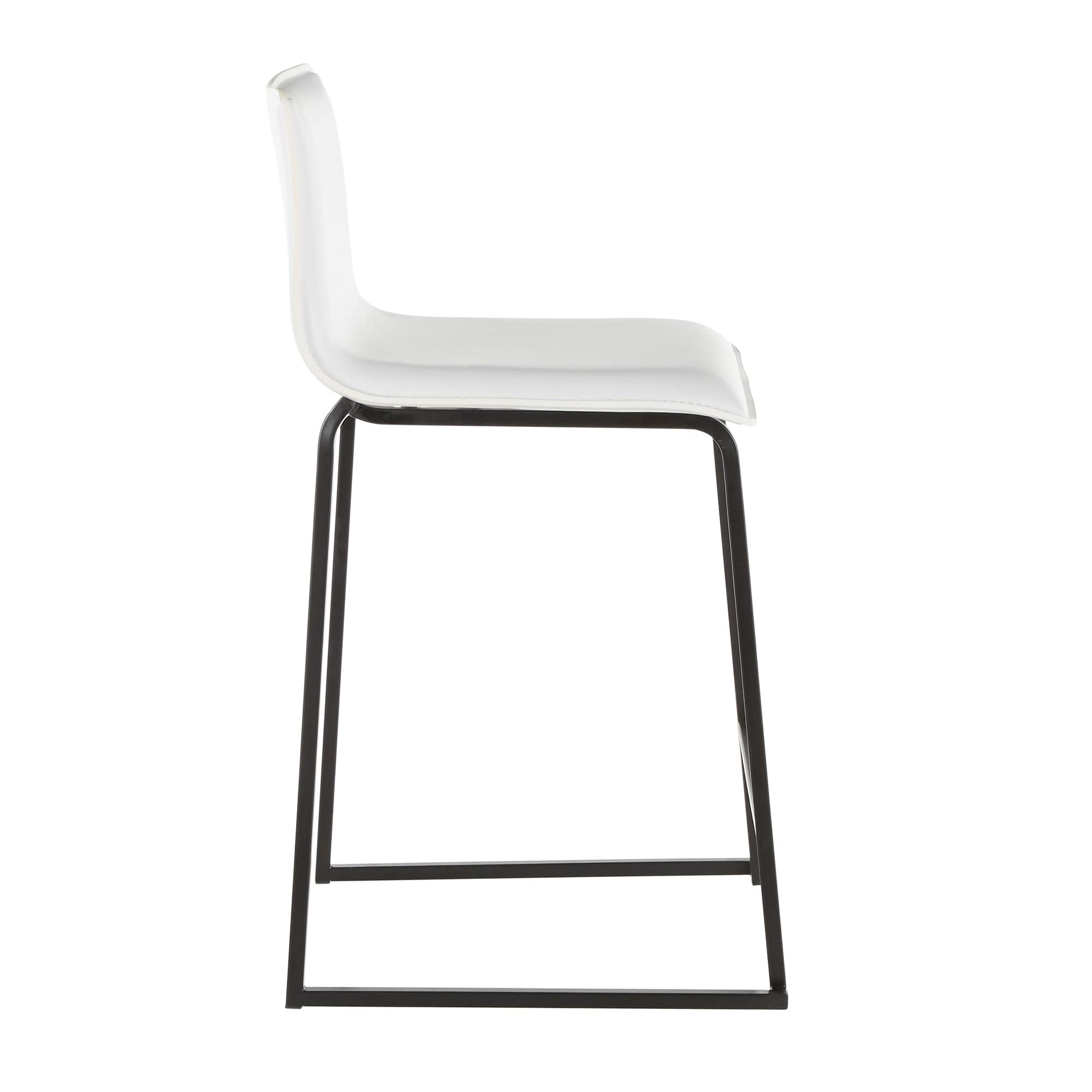 LumiSource Mara Upholstered Counter Stools Set of 2 - 24