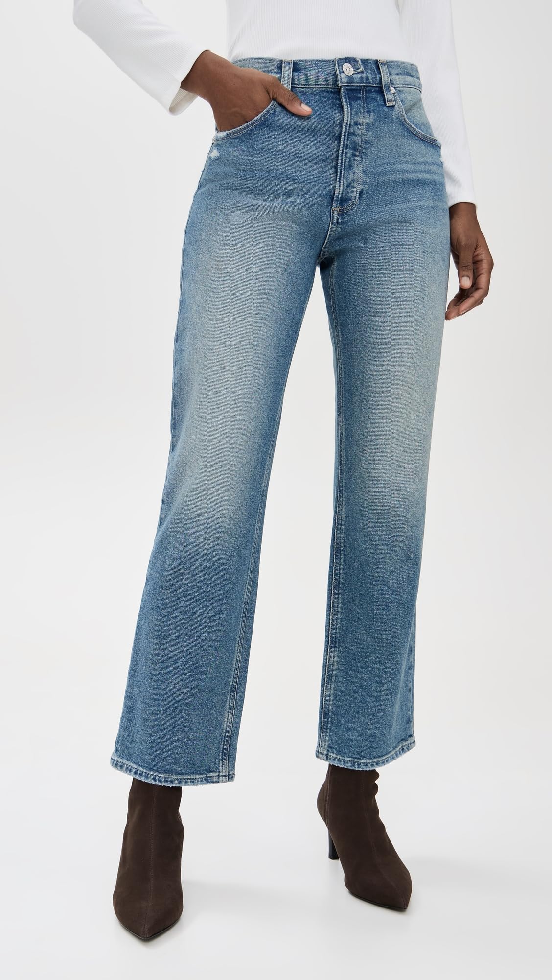 PAIGE Women's Sawyer Storybook High-Rise Skinny Jeans - Stretch Denim for Comfort & Style - Perfect for Casual Outings & Date Nights