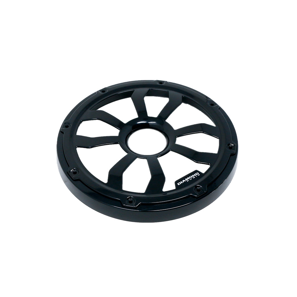 HXMF Series 8 Inch Flush Mount Speaker Grills - Black (Pair) HXM8FBB - Premium In-Wall & Ceiling Speaker Covers for Home Theater & Audio Systems