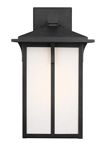 Generation Lighting 8752701EN3-12 Large Outdoor Wall Lantern - Weatherproof Exterior Light Fixture for Porch, Patio, Garden & Entryway Lighting