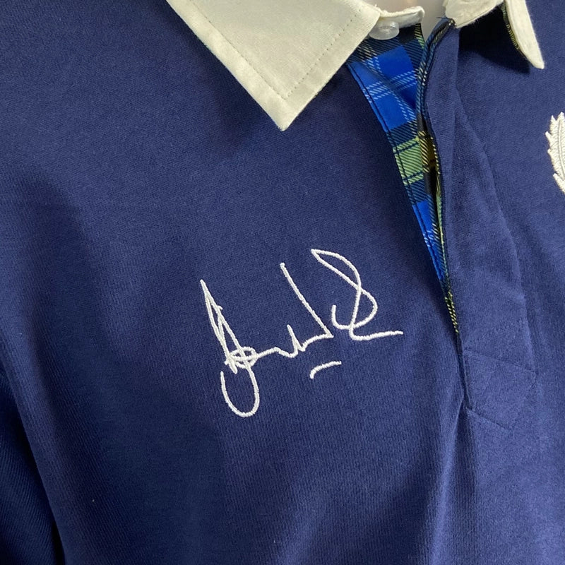 Ellis Rugby Doddie Weir Tartan Vintage Long Sleeve Rugby Jersey - Classic Rugby Shirt for Men - Perfect for Rugby Matches, Fan Events & Casual Wear